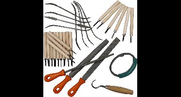 Speksteen gereedschapset, 1 set