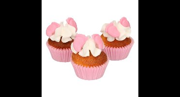 FunCakes Suikerdecoratie Baby Voetjes Roze Set/16