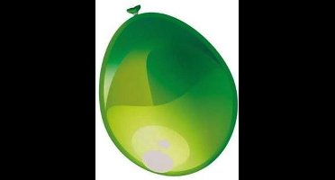 Ballonnen parelgroen metallic 50 stuks 30 cm