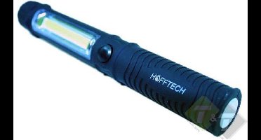 Led zaklamp, Looplamp, incl. 3 AAA batterijen, met magneet en broekclip