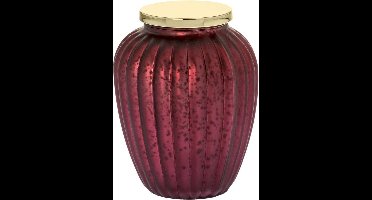 Riverdale - Pax Geurkaars in pot Cinnamon burgundy 13cm - Paars