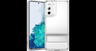 ESR Air Shield Boost Kickstand Hoesje Transparant Geschikt voor Samsung S21 Plus