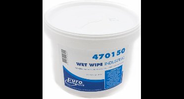 Euro Products Handreinigingsdoekjes Wet Wipes 31 Cm Wit