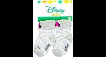 Disney Minnie baby badstof sokjes  6 tot 12 mnd