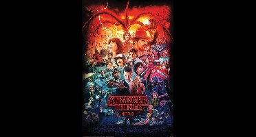 Stranger Things Seasons Montage Poster 61x91.5cm