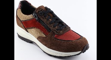 Xsensible Stretchwalker Sneaker Lucca 30112.2.321 GX Bruin Brons Combi