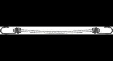 Snelbinder - 28cm - Met haken - Wit - 2 stuks
