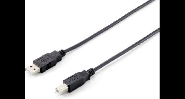 Equip USB 2.0 A Male naar USB 2.0 B Male - 3 m