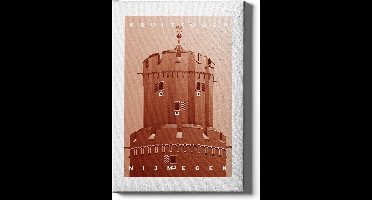 Walljar - Kruittoren - Muurdecoratie - Poster