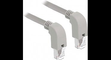 S/FTP CAT6 Gigabit netwerkkabel haaks/haaks / grijs - LSZH - 2 meter