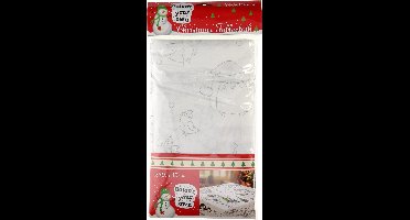 Tafelkleed Kerst - Kleurplaat - 240 x 135 cm