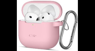 Tech-Protect Siliconen Hoesje Voor Apple Airpods 4 Hoofdtelefoonbescherming