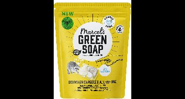 Marcel's Green Soap Vaatwascapsules Eco All-In-One - 25 stuks