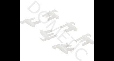 Dometic Combirollo 2000/3000 Eindstuk Wit L+R