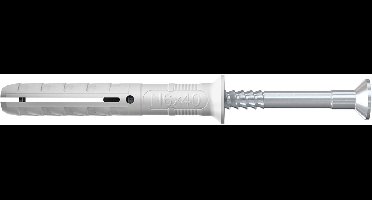 Fischer 50358 Nagelplug/slagplug NS met verzonken kop - 8 x 80mm (50st)