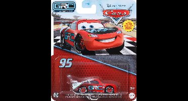 Disney Pixar Cars Disney and Pixar Cars World Grand Prix Lightning McQueen, Auto, 3 jaar, Metaal, Blauw, Rood, Wit