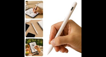 Cheqo® Stylus Pen voor Tablet , Apple iPad en Android - Ergonomisch - Pencil Voor Tablets en Smartphones - Aluminium - USB-C