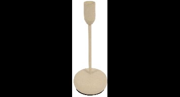 Kandelaar M creme 8x8x20cm