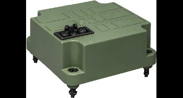 ABB deksel 3640 met GST connector 1x3 - groen per 25 stuks (3640G1-G S)