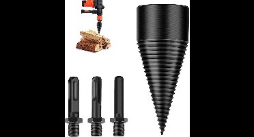 Zeynomax - Houtsplijter met schroef kegel voor splijthout - 42 mm - Boorkegel.