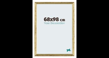 Your Decoration - Fotolijst 68x98 cm - MDF - Goud Glans - Mura