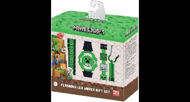 Accutime - LCD Minecraft Horloge Met Accessoires