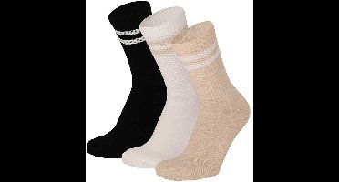 Sportsokken kinderen - Multi Beige - 3-Pak