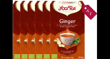 Yogi Tea Ginger - tray: 6 stuks