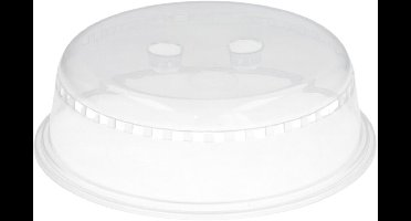 Gerimport Magnetron deksel - 21 cm - transparant - afdekschaal - magnetronstolp