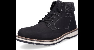 Rieker heren veterboot zwart