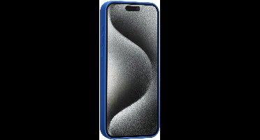 TUNIQ Back cover iPhone 15 Pro Max - Deep Blue - Antislip grip - Slank profiel