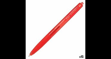 Balpen Pilot Super Grip G 2036, lijndikte M, 12 stuks, diverse kleuren