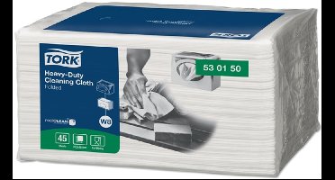 Tork Heavy-Duty  Gevouwen Reinigingsdoek W8