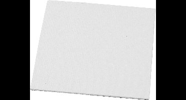 Canvas Paneel - Paneel voor Schilderen - Klein Vierkant Schilderpaneel - Wit Schildercanvas - Verpaneel - Schilderpaneel - Paneeldoek - Gespannen Canvas - Canvasbord - 280 gram -15 x 15 cm