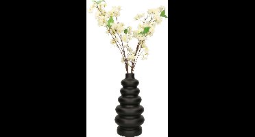 Emerald Kunstbloem Pruimen bloesem - 2x - 88 cm - wit - Kunst zijdebloemen