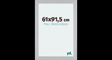 Your Decoration - Fotolijst 61x91,5 cm - MDF - Zilver Mat - Mura