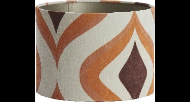 Light & Living - Lampenkap COOKIE - Ø25x18cm - Bruin