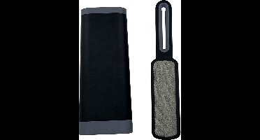 Aqua Laser Sticky Hero zwart | kledingborstel | pluizenborstel | huisdierhaarborstel | honden- en kattenharen