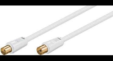 Goobay 67285 coax-kabel 5 meter Coaxiaal Wit