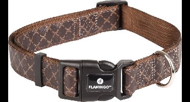 Hond Halsband Odin Bruin L 45-65cm 25mm