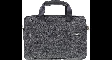 Laptoptas geschikt voor Samsung Galaxy Book 12 - 12 inch Laptoptas City Commuter Bag - Grijs