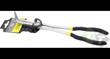 Langneustang, punttang 280mm lengte, 90 graden, Höfftech