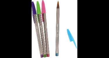 Bic Balpennen Cristal Fun 15 Cm 1,6 Mm 4 Stuks