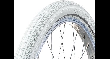 AMIGO Ortem Toro buitenband - Fietsband 24 inch - ETRTO 47-507 - Met reflectie - Wit