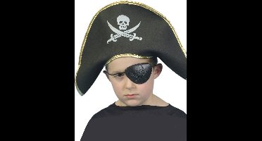 Kinder piraten hoed - Verkleedhoofddeksel