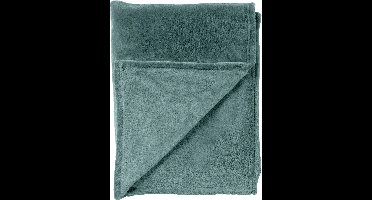 Dutch Decor - CHARLIE - plaid 200x220 cm - extra grote fleece deken - effen kleur - Sagebrush Green - groen