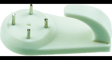 Verlofix Betonhaakjes - Klein - 15 stuks - Wit