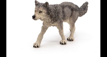 Speelfiguur - Bosdier - Grijze wolf