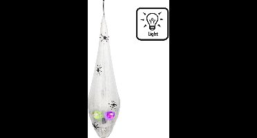 Boland - LED decoratie Spinnenweb schedel - Horror - Horror