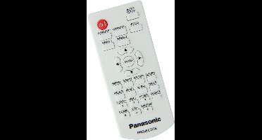 Afstandsbediening geschikt voor de PANASONIC PT-VW540E beamer, vervangt N2QAYA000088 / N2QAYA000183